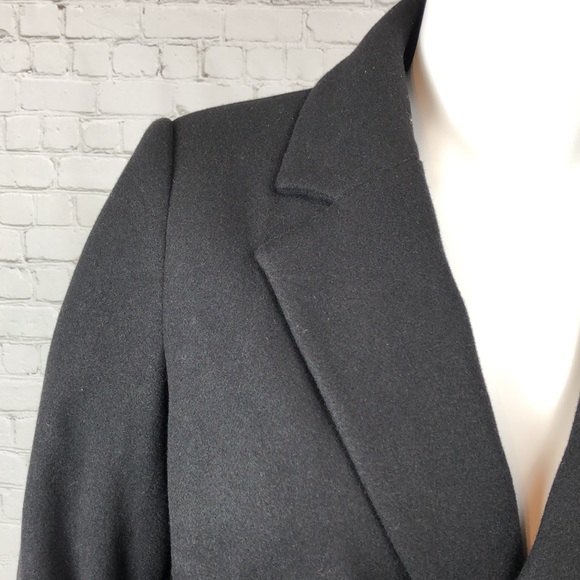 City Chic Black Faux Fur Fluffe Coat Plus Size 14 - Picture 8 of 9